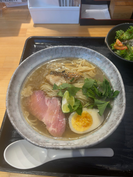 「甘鯛冷ラーメン（1200円）」@海鮮食堂うを亀の写真