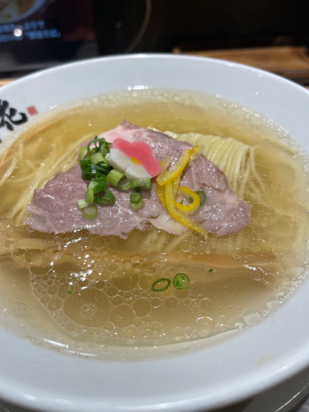 「たいそば」@鯛塩そば 灯花 浦和PARCO店の写真