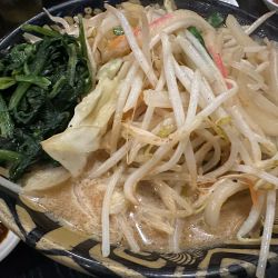 野菜たっぷりたれ味噌ラーメン890円+150円