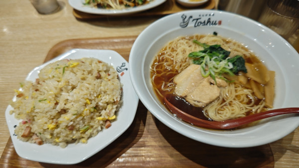 「東秀セット（チャーハン大盛）」@れんげ食堂 Toshu 瀬谷店の写真