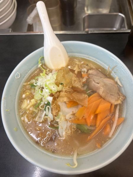 「味噌ラーメン(小)」@秀味 海岸店の写真