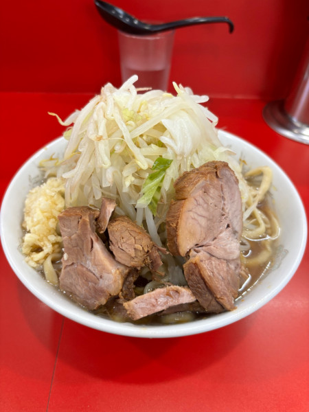 「小ラーメン(冷やし)」@ラーメン二郎 生田駅前店の写真