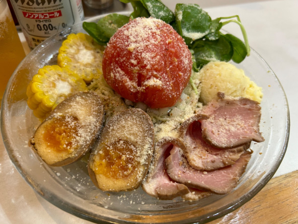 「【限定】ネクター漬け丸ごとトマトの冷製ジェノベーゼあえめん」@麺屋 扇 SENの写真