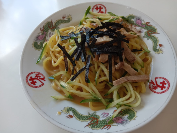 「冷めん・焼豚入り(¥860)」@新大宮 中華のサカイ 本店の写真