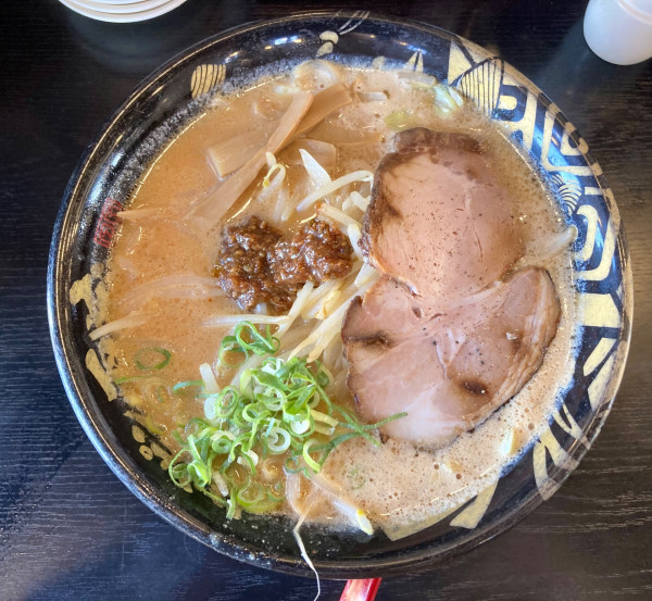 「元祖たれ味噌らーめん 847円」@ハルピン味噌らーめん 雷蔵の写真