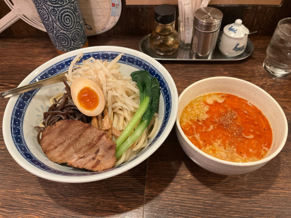 「辛味噌担担つけ麺」@麺恋処 き楽の写真