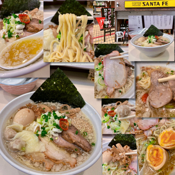 「特製塩らぁ麺1250円＋背脂」@らぁめん コントレイルの写真