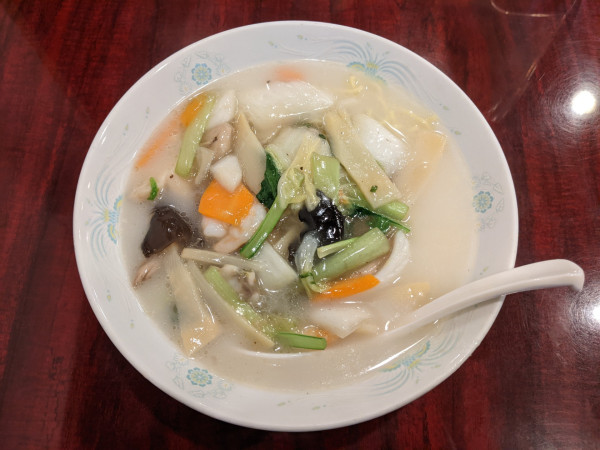 「海鮮タンメン：850円」@李さんのおいしい中華屋の写真