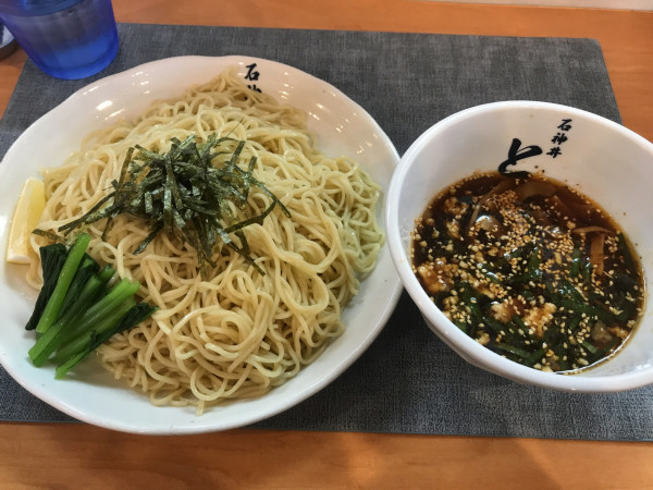 「あご出汁冷やしつけ麺（限定）」@石神井とらの写真