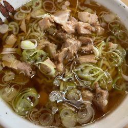 数量限定・きざみねぎチャーシューめん(しょうゆ味)：750円