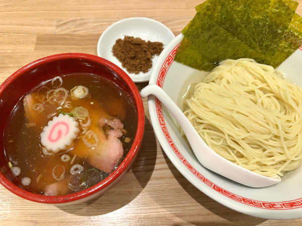 「サバ水つけ麺MIXチャーシュー海苔」@麺や みかんの写真
