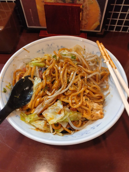 「八丁味噌まぜそば」@麺やOKの写真