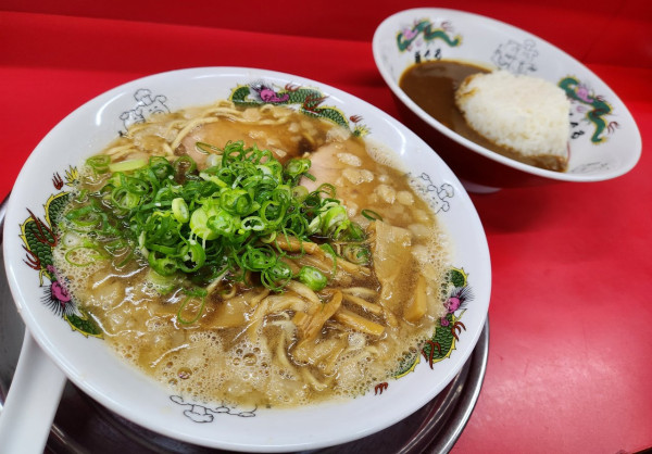 「Ａセット でるカリー+ラーメン」@でるカリーの写真