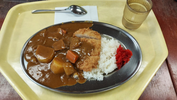 「カツカレーライス 540円」@足立区役所 食堂の写真