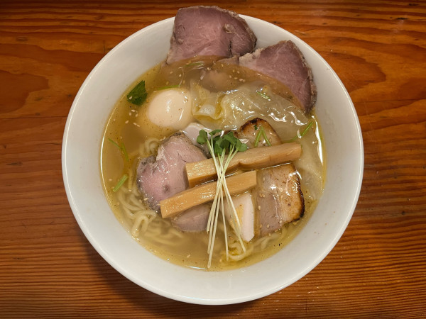 「特製中華そば 塩」@中華そば 陽なたの写真