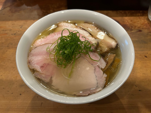 「チャーシュー塩そば」@中華そば しば田の写真