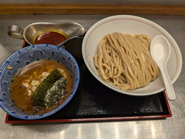 「つけ麺(カレールー付き)1000円」@つけ麺 神儺祁の写真