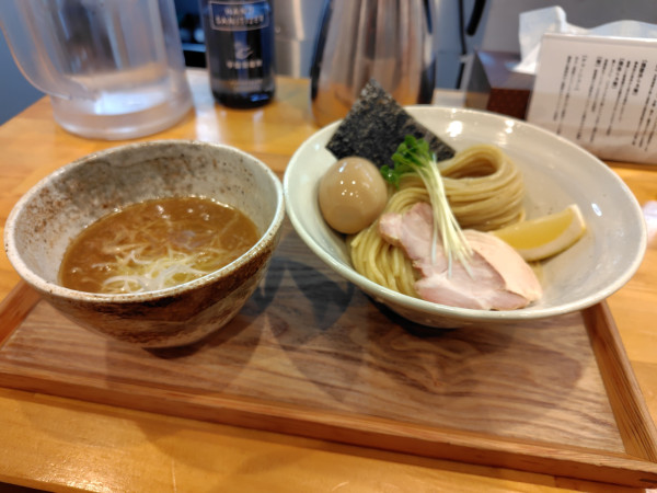「味玉鶏魚介つけ麺¥1130」@MENYA NAKAGAWAの写真