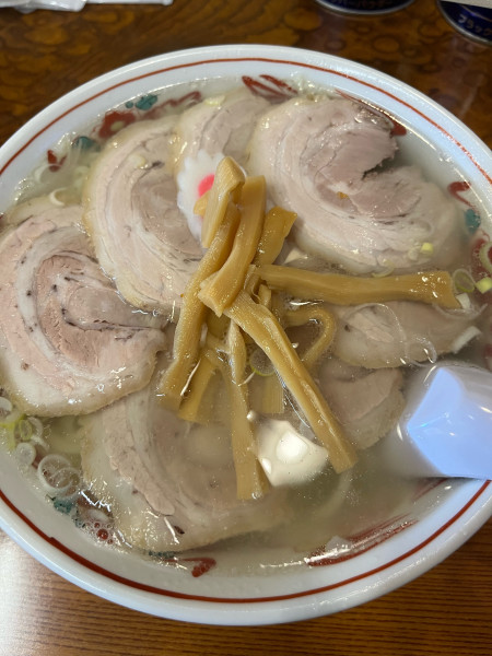 「塩チャーシュー麺」@やまや食堂 分店の写真