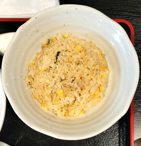 「セットの半チャン」@中華園の写真