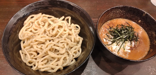 「つけ麺（太麺）」@麺家 かもん 棟高店の写真