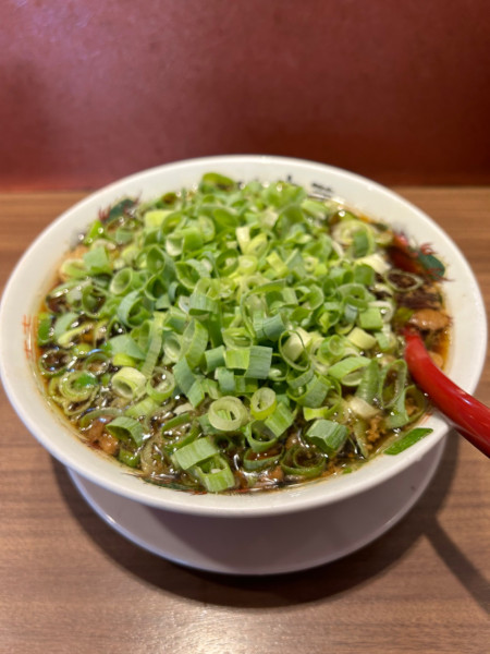 「中華そばハーフ　ネギ増し」@麺や 太華 横浜橋店の写真