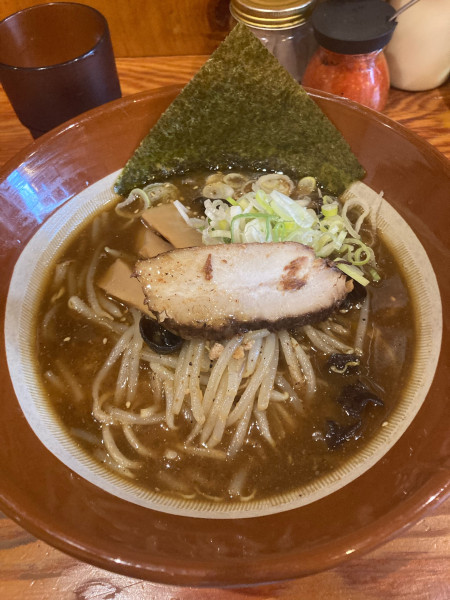 「にぼし味噌ラーメン」@究極のにぼし味噌らーめん 人間ばんざいの写真