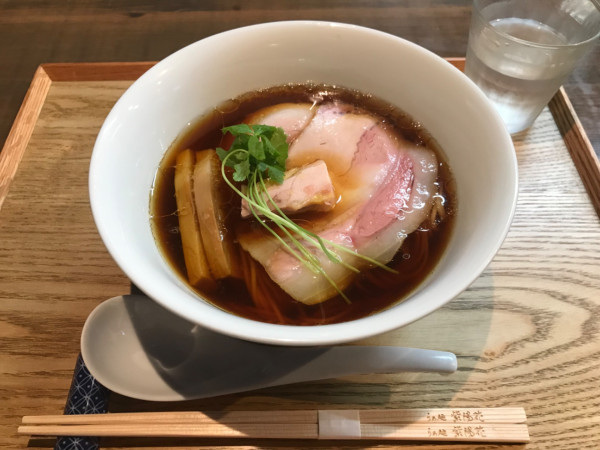 「醤油らぁ麺 1,300円」@らぁ麺 紫陽花の写真