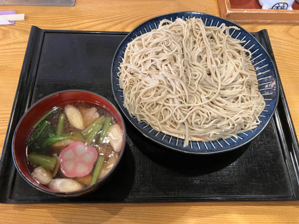 「鴨せいろそば大盛り」@味処 山清の写真