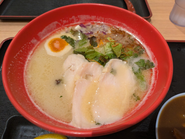 「極美富(1000円)」@鶏白湯 美富の写真