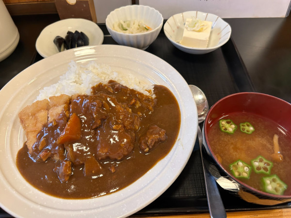 「豚ロースカツカレー　750円」@やきとり なかの屋の写真
