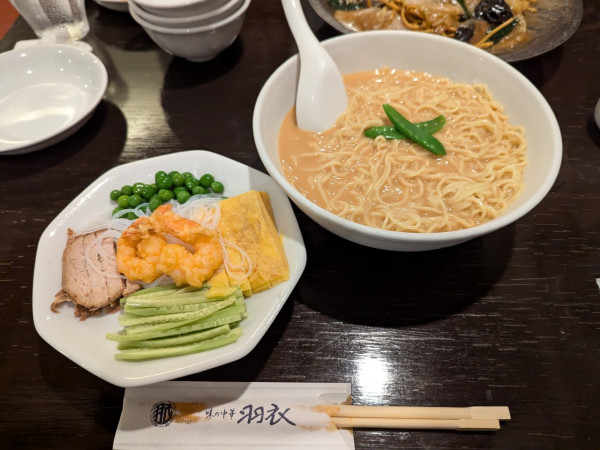 「河南涼麺（はごろもオリジナル冷麺）」@味の中華 羽衣 銀座本店の写真