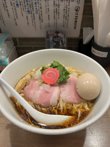 「味玉煮干しそば」@中華そば TORICOの写真