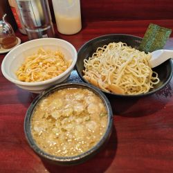 みそつけめん＋辛ねぎ