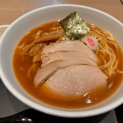 チャーシューメン大盛り＋煮卵＋生ビール