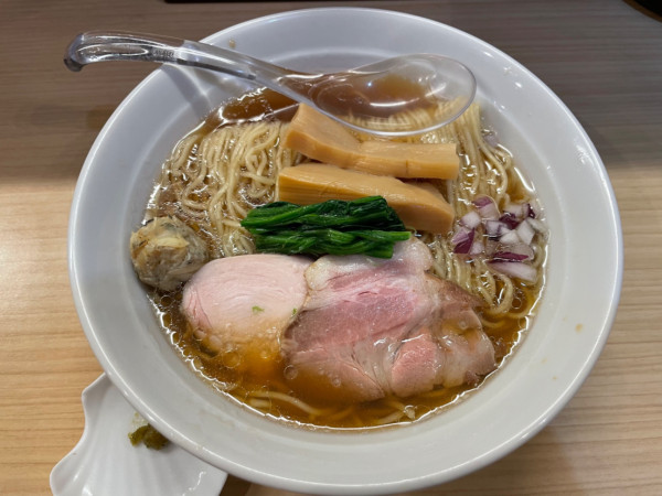 「貝出汁醤油そば」@貝出汁 中華そば 竹祥の写真