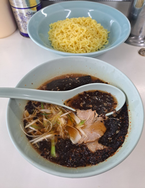 「のりつけ麺小850円」@ラーメンショップ 平泉店の写真