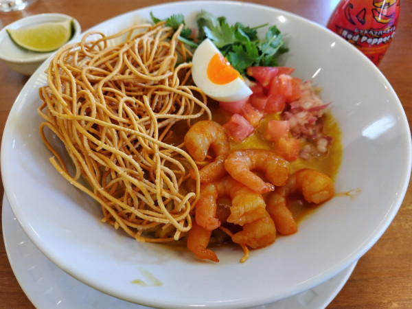 「【限定】やみつき！冷製カオソーイ　※パクチーあり」@ココス 松本源池店の写真