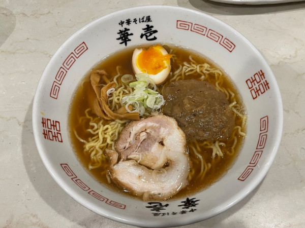 「中華そば　魚醤　￥９３０」@中華そば屋 華壱の写真