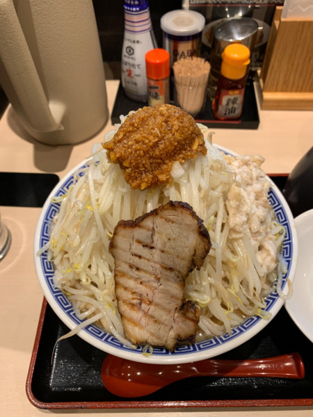 「角ふじ大盛り」@二代目 麺屋こうじの写真