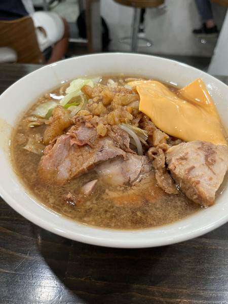 「ラーメン小（チーズ追加）」@夢を語れ 千葉の写真