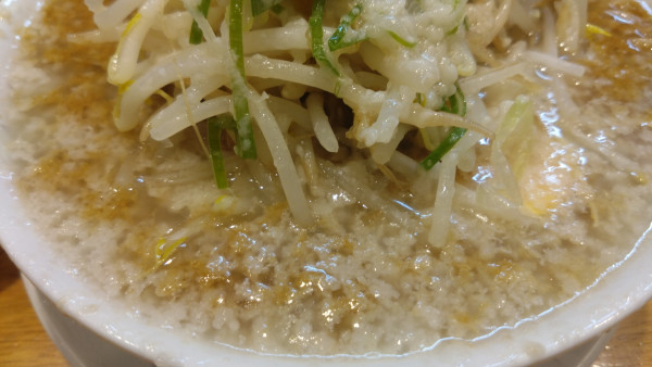 「ラーメン 飯小、もやし」@ラーメン あらしんの写真