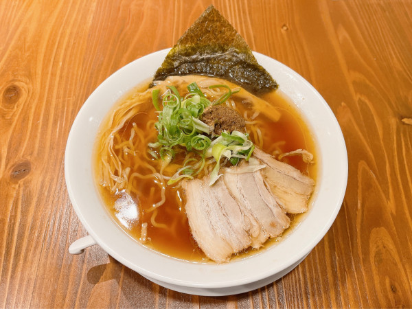 「特製岐阜醤油ラーメン」@ラーメンれんげの写真