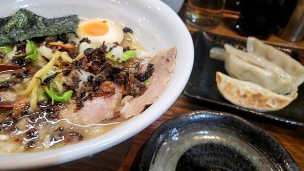 「焼ネギ醤油」@らうめん しんかの写真