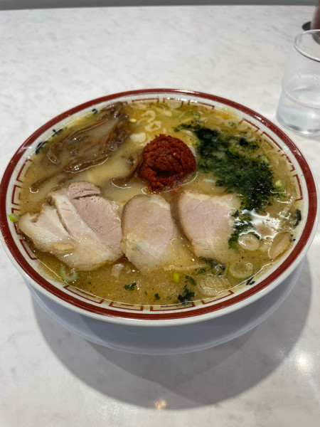 「山形辛味噌」@中華そば専門 田中そば店 荒川沖店の写真