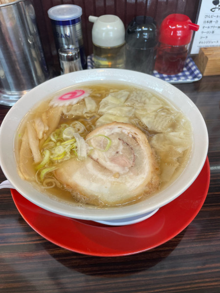 「ワンタン麺」@餃子とらーめん専門店 中村屋 荒川沖店の写真
