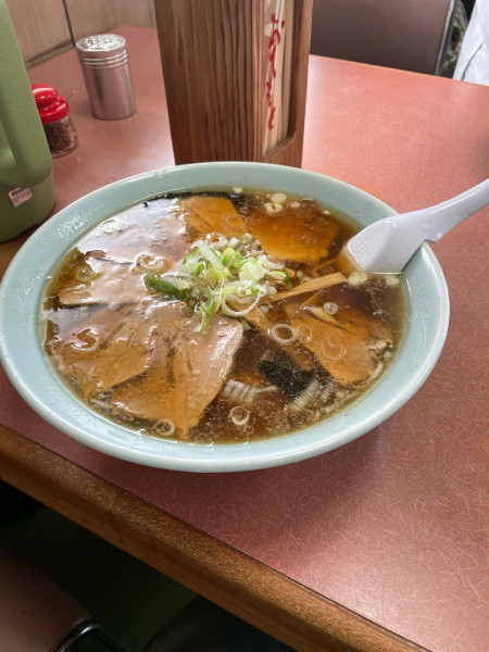 「チャーシューメンマラーメン」@中華亭の写真
