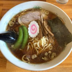 正油らーめん 750円