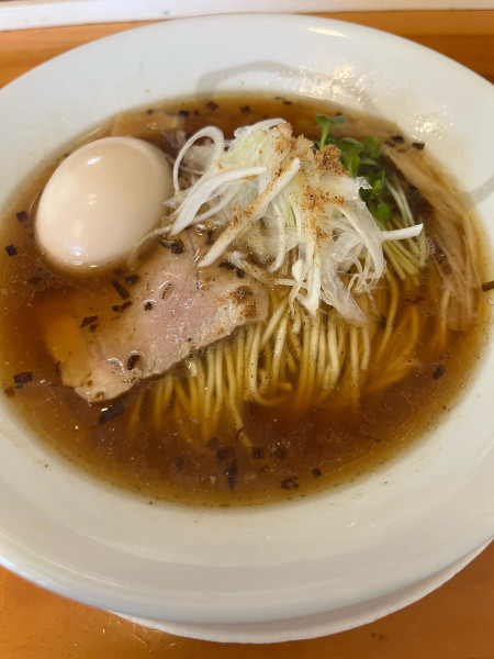 「味玉醤油らーめん」@らーめん食堂 ゆうき屋の写真