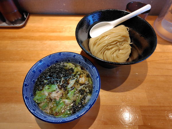 「塩つけ麺並1200円」@麺家 たけ田の写真